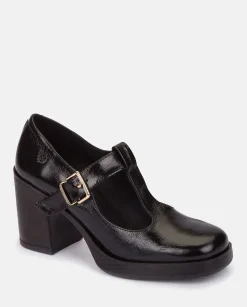 New Heeled Shoe KOLIN-002 Black Shoes