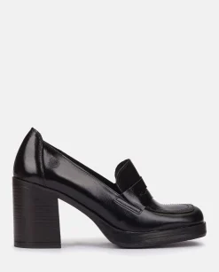 Clearance Heeled Shoe KOLIN-004 Black Shoes