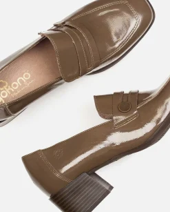 Flash Sale Heeled Shoe NAJAC-001 Brown Shoes