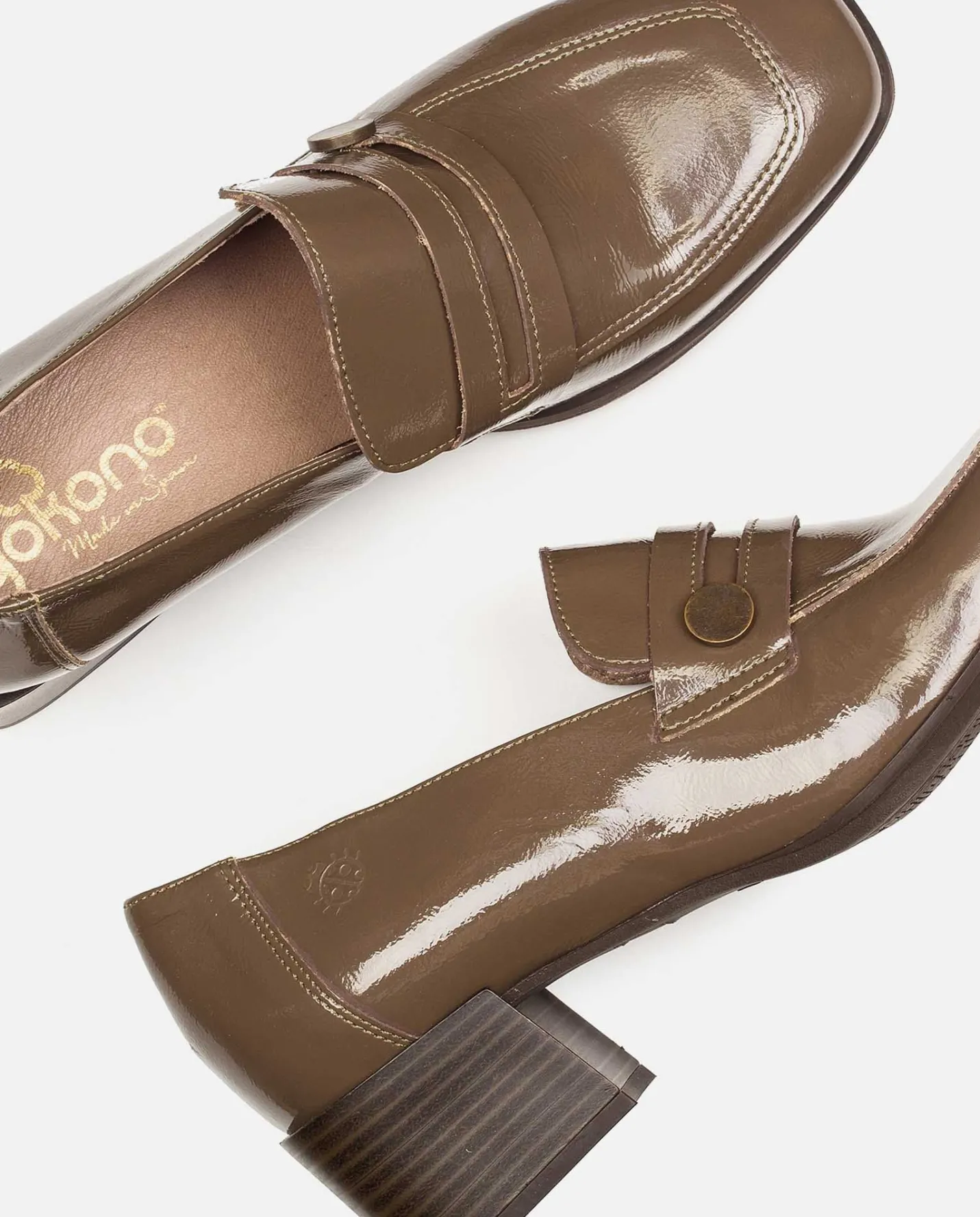 Flash Sale Heeled Shoe NAJAC-001 Brown Shoes