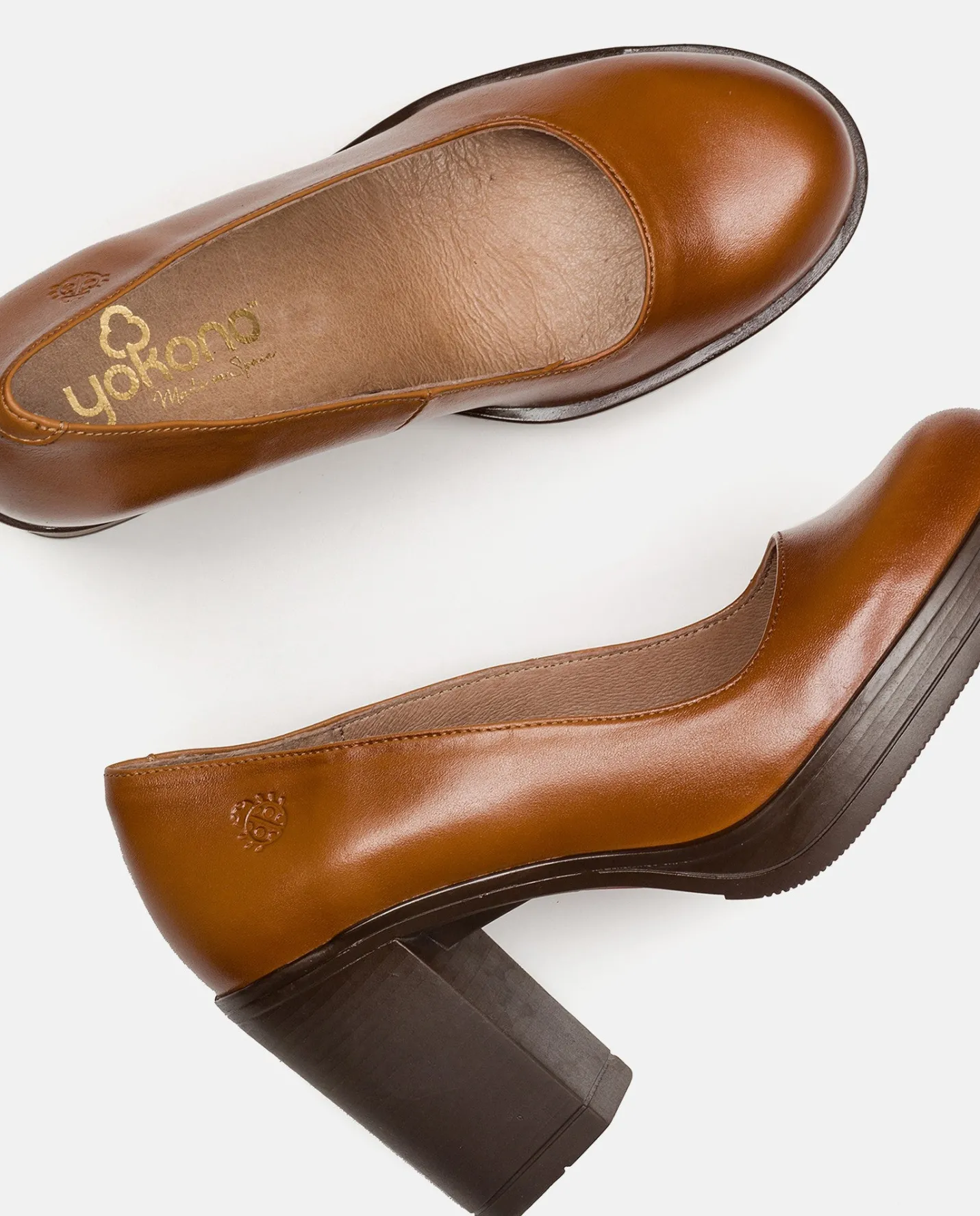 Online Heeled Shoe PILSEN-007 Leather Shoes