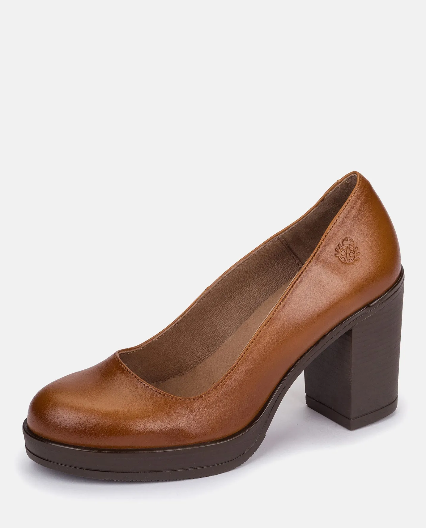 Online Heeled Shoe PILSEN-007 Leather Shoes