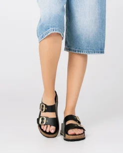 Sale Platform Sandal OCA-013 Black Platform Sandals