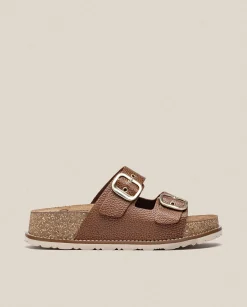 Outlet Platform Sandal OCA-013 Brown Platform Sandals