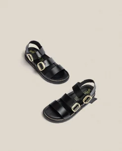 Sale Platform Sandal TUNEZ-127 Black Platform Sandals
