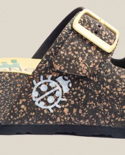 Sale Platform Sandal West 003 Black Platform Sandals