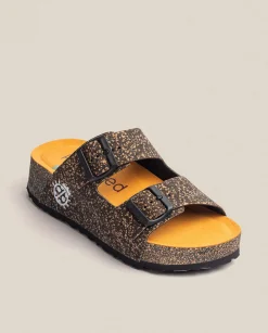 Outlet Platform Sandal West 003 Orange Platform Sandals