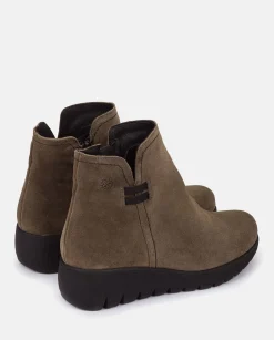 Shop Wedge Boot ATENAS-032 Grey Ankle Boots
