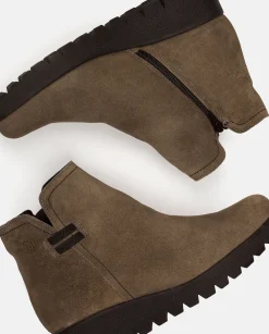 Shop Wedge Boot ATENAS-032 Grey Ankle Boots