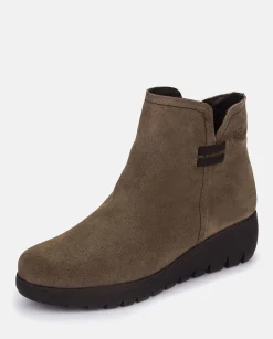 Shop Wedge Boot ATENAS-032 Grey Ankle Boots