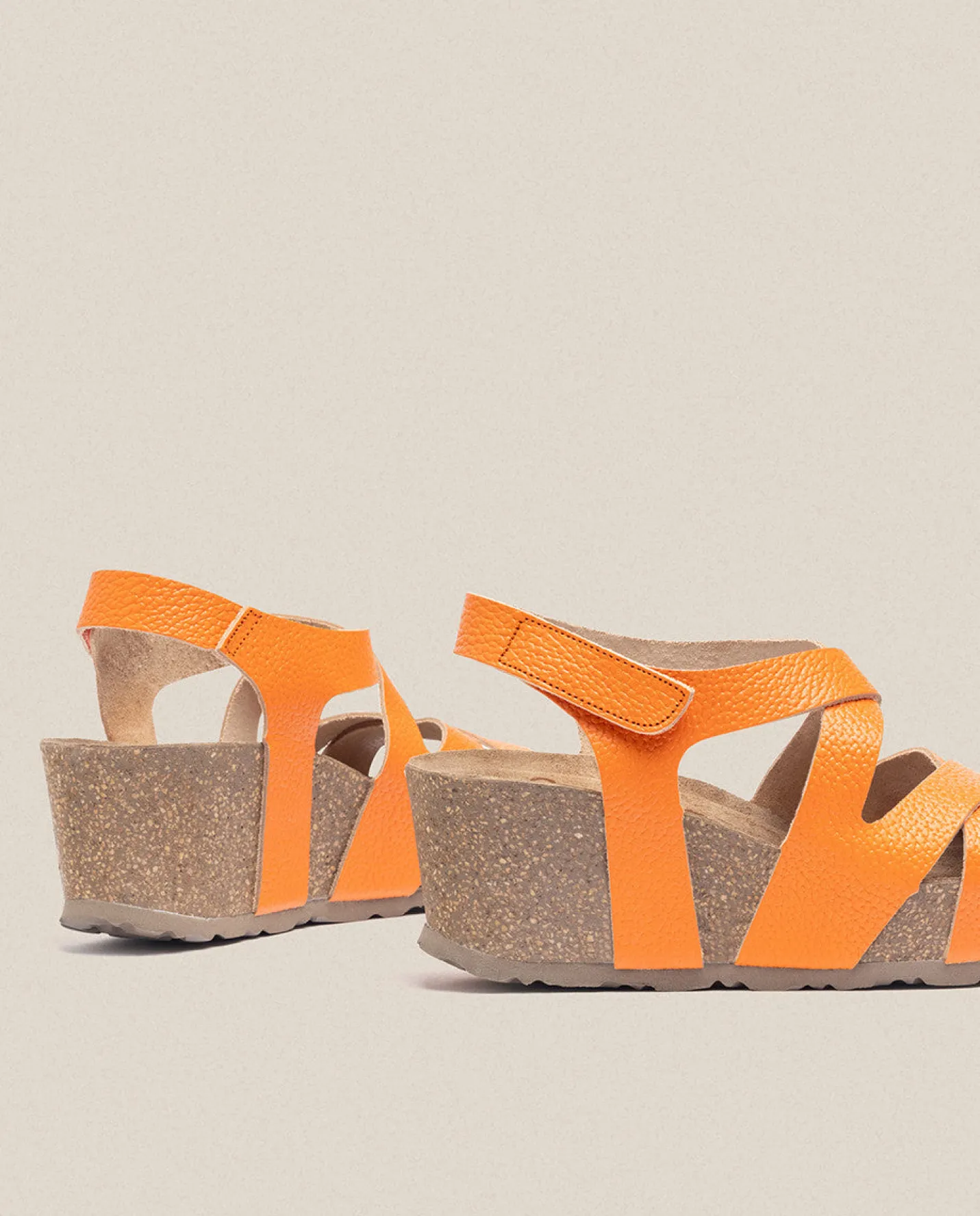 Best Wedge Sandal BARI-303 Red Wedge Sandals