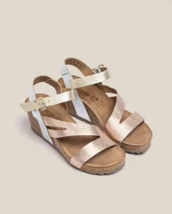 Sale Wedge Sandal CADIZ-302 Pink Wedge Sandals
