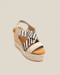 Discount Wedge Sandal Mey 003 Zebra Wedge Sandals