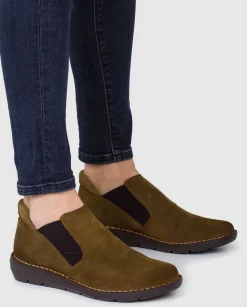 Cheap Wedge Shoe Lyon 003 Green Shoes